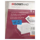 2 CLOSETMAID Selectives 16 in. W x 10 in. H White Wood Drawer Kit for 16 in. Selectives Tower