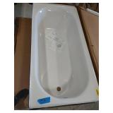 AMERICAN STANDARD Princeton 60 in. x 30 in. Americast Apron-Front Bathtub with Left Hand Drain