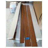 home decorators collection Strand Woven Distressed Dark Honey 1/2 in. T x Multi Width x 72 in. L Solid Bamboo Flooring