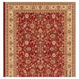 UNIQUE LOOM Sialk Hill Washington Burgundy 9
