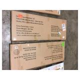 Lot with New Wall Shelves and Solid Wood worksurfaces 5 units total see pictures