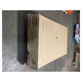 Husky 62 in. Adjustable Height Work with 2-Drawers Table in White not used see pictures