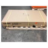 Husky 62 in. Adjustable Height Work with 2-Drawers Table in White not used see pictures
