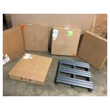 Lot of 6 - 24" x 24" Plastic Skids see pictures