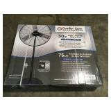 Comfort Zone 30 in. High-Velocity 3-Speed Industrial Pedestal Fan with Aluminum Blades and Adjustable Height see pictures