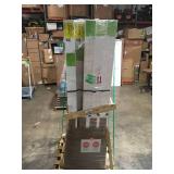 Lot of 5 - Masonite  Solidoor 6-Panel Right-Handed Solid-Core Smooth Primed Composite Single Prehung Interior Door see pictures