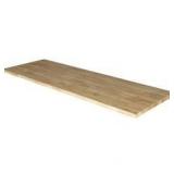 Husky 72 in. Solid Wood Top for Ready-to-Assemble 6 ft. Adjustable Height Workbench not used see pictures