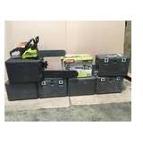 Lot of 7 Ryobi Chainsaws for parts or repair Customer Returns See Pictures