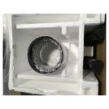 Akdy 36 in. Convertible Island Mount Range Hood in Stainless Steel with LED Lights, Touch Control Panel and Carbon Filters open box not used see pictures