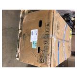 Freestanding Bathtub - 59 in. White Acrylic Bathtub - Modern Stand Alone Tub by AKDY Slight  Damaged see pictures Customer Returns See Pictures