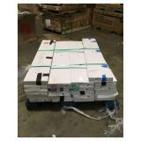 Lot of 21 cases of Lifeproof Fresh Oak 8.7 in. W x 47.6 in. L Luxury Vinyl Plank Flooring (20.06 sq. ft. / case) not used see pictures