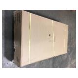 Husky 62 in. Adjustable Height Work with 2-Drawers Table in White not used see pictures