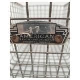 Two Vintage Metal American Playground Device Co. Gym Baskets