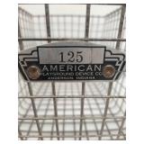 Two Vintage Metal American Playground Device Co. Gym Baskets