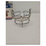 Three Metal Mug Size Beverage Holders