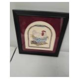 Three Small Pieces Of Framed Artwork