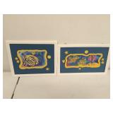 Two Pieces Of Fish Art