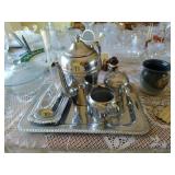 Collection of Glassware and Serving Items