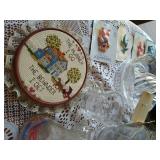 Collection of Glassware and Serving Items