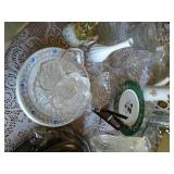 Collection of Glassware and Serving Items