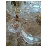 Collection of Glassware and Serving Items
