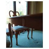 Dining Table with Four Chairs