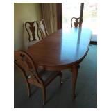 Dining Table with Four Chairs