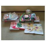 Collection of seasonal craft items