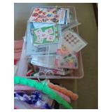 Collection of seasonal craft items