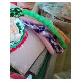 Collection of seasonal craft items