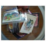 Soup crackers jar with lid and collector cards