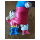 Set of three Kellogg brand  vintage toys