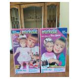 Set of Full House Michelle Talks dolls
