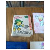 Collection of vintage greeting cards