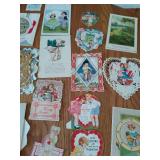 Collection of vintage greeting cards