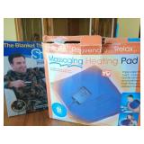 Snuggie and Messaging Heating Pad