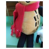 Mr. Peanut stuffed doll