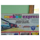Rainbow Foods Express Ho Scale Train Set