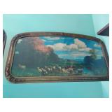 Two matching framed pictures