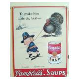 Collection of Nostalgic Tin Signs