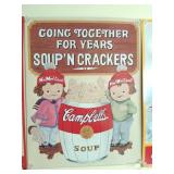 Collection of Nostalgic Tin Signs