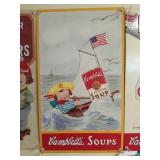 Collection of Nostalgic Tin Signs