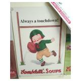 Collection of Nostalgic Tin Signs