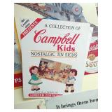 Collection of Nostalgic Tin Signs
