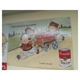 Collection of Nostalgic Tin Signs