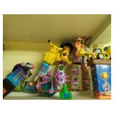Collection of Spin Pop Candy Toys