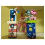 Collection of Spin Pop Candy Toys