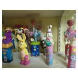 Collection of Spin Pop Candy Toys