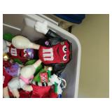 Large Bin Full of M&M Plushies
