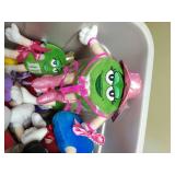 Large Bin Full of M&M Plushies